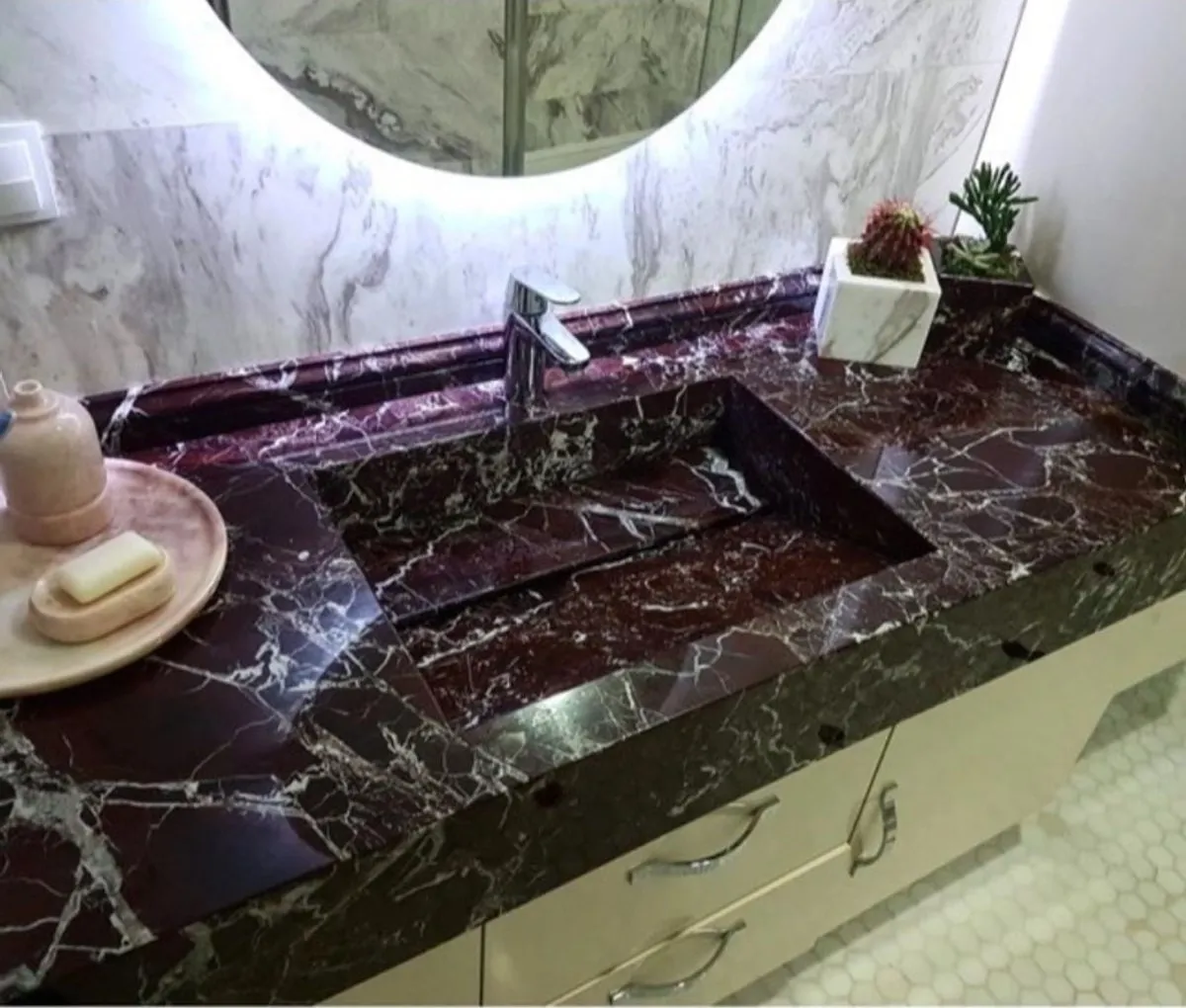 Banyo Ve Lavabo Mermer